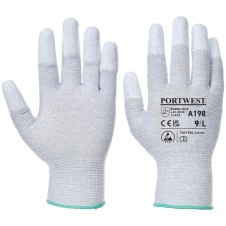 Portwest A198 - Antistatik PU Parmak Ucu Kaplı Eldiven