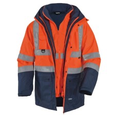 Vizwell™ VWJK44 – 5 Farklı Kullanım Modeli Reflektörlü 300D Oxford 5+1 Parka